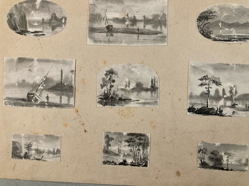 Lot dessins miniature - dessins,