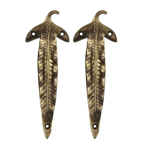 Laiton feuille design antique - laiton,