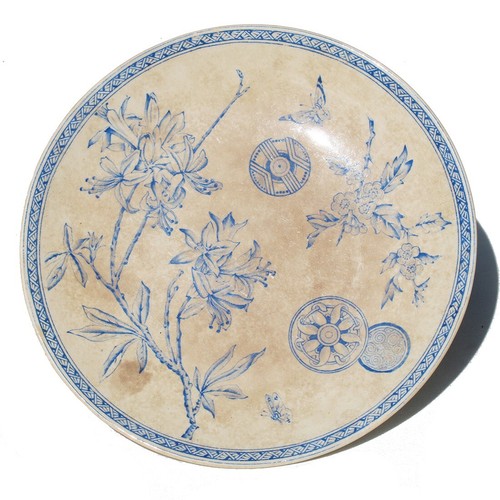 Ancienne assiette montée - , en