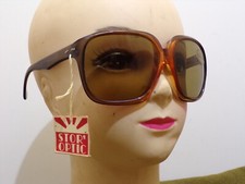 Paire lunette soleil vintage NOS french made france sunglasses retro 70’s NOS