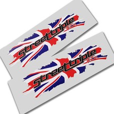 Union Drapeau Cric Britannique Street Triple 765 R Graphique Stickers X 2 Plat