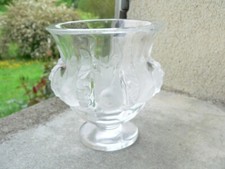 ancien vase en cistal Lalique