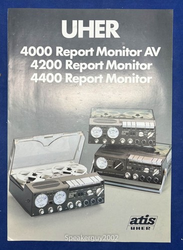 Original uher brochure - uher,