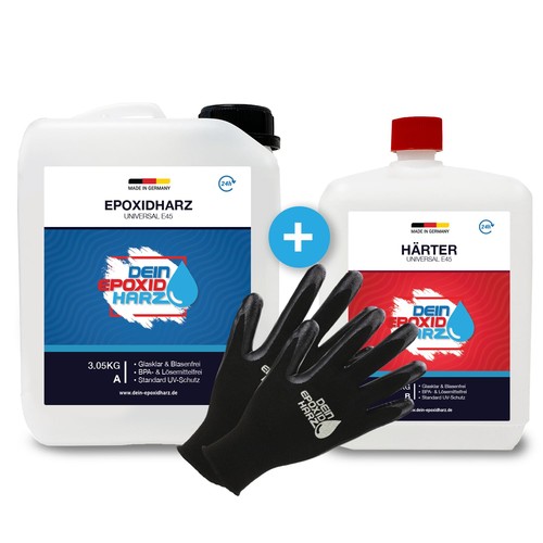 Resine epoxy transparente - , 4,5