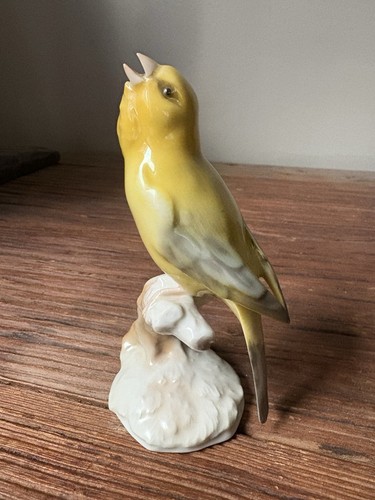 Canari porcelaine saxe - porcelaine,