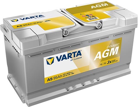 Batterie varta dynamic agm - batterie,