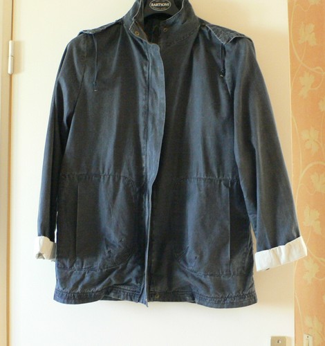 Veste blouson marine - blouson, femme