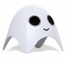 Enceinte pour iPod Amethyst iGhost Blanc - Comme neuve ! 