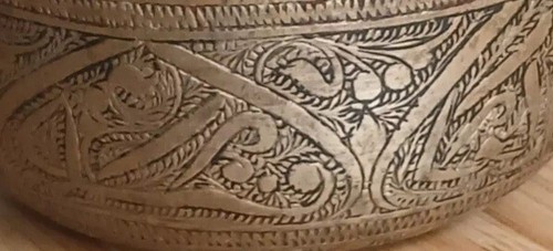 Ancien bol laiton moghol - ancien,