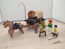playmobil chariot bâché