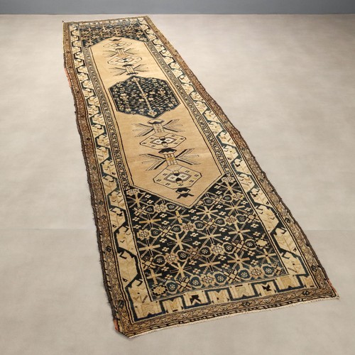 Tapis ancien asiatique - asiatique, coton