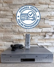 TOP COMBINÉ LECTEUR VHS/DVD LG V6500 APPAREIL RÉVISÉ PAR PROFESSIONNEL + VIDEO