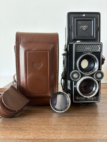 Appareil photo rolleiflex avec - appareil,