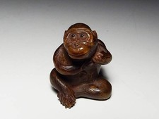 Ancien singe japonais netsuke