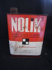 AB859 BIDON NOLIK ANTI FUITES CHAUDIERE RADIATEURS CHAUFFAGES MOYEN ETAT