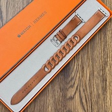 Bracelet en cuir Hermes Apple