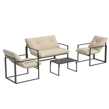 Outsunny Salon Jardin 4 Places