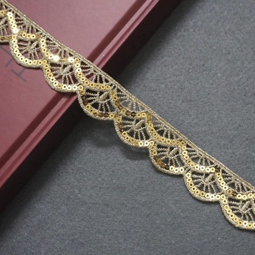 Bordure dentelle broderie - 9.1m,