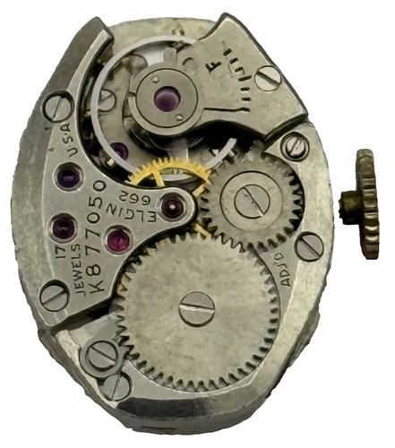 Elgin 662 montre - montre, mouvement