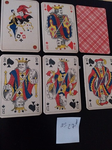 Carte jouer jeu classique - à,