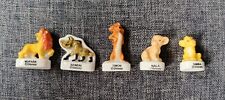 5 fèves Disney Roi Lion Simba Nala Mufasa Timon Hyène Banzai 