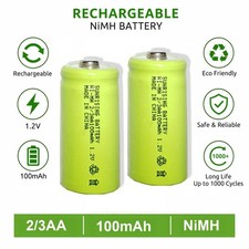 2x Batterie Rechargeable NiMH