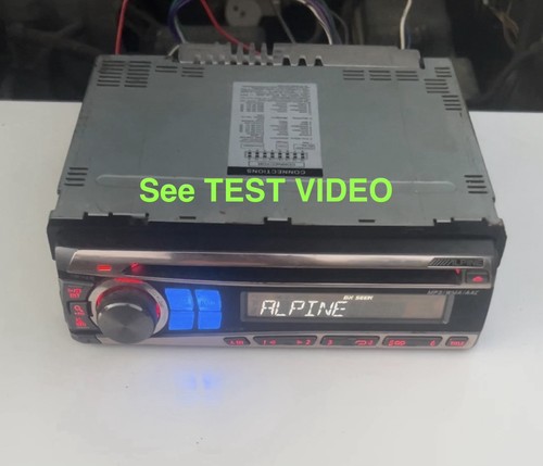 Alpine car stereo dash - dash, head
