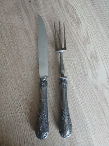 Couverts viande gigot - a, argent