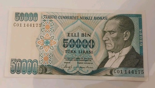 Billet turquie 000 lirasi - turquie,