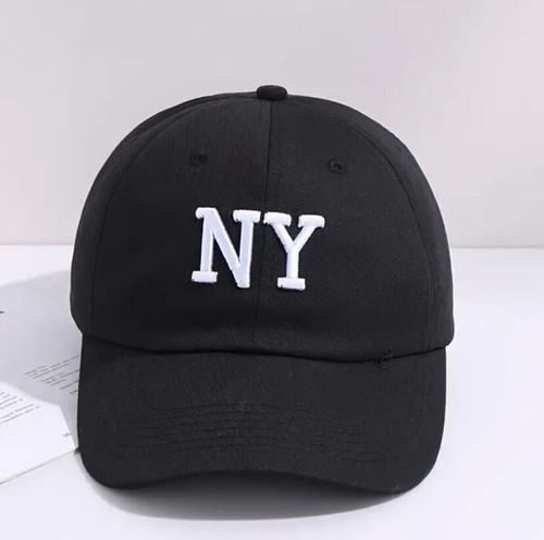 Casquette brodée unie - ny,