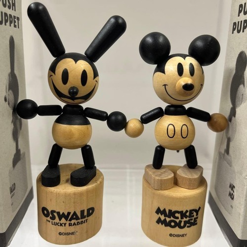 Marionnette poussoir oswald - poussoir, en