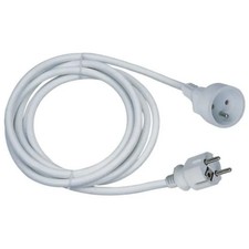 Rallonge électrique - GAO - 16A - Câble 10m - Blanc - Robuste - Flexible