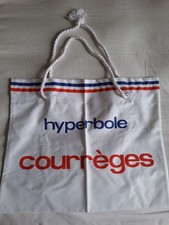 Sac en tissu Courrèges – Hyperbole (années 1980 COLLECTOR COURREGES 80s