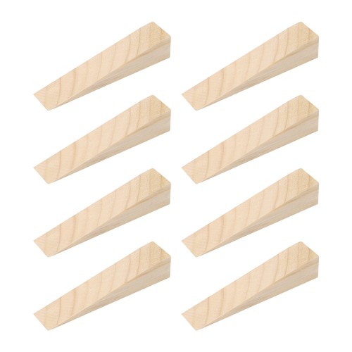 8pcs cales porte - en, bois
