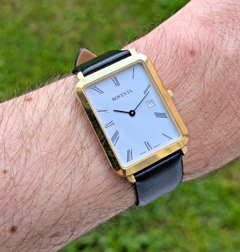 Montre roventa tank quartz - montre,