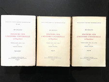 DISCOURS SUR L'HISTOIRE UNIVERSELLE (AL-MUQADDIMA) - 3 VOL - IBN KHALDÛN - 1967
