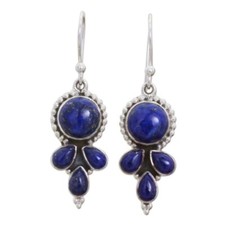 Lapis Lazuli Pierre 925 Argent