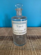 Pot A Pharmacie Apothicaire 19em Verre Soufflé Cabinet De Curiosité 