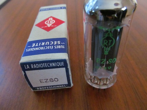 Ez80 rectifier tube nos nib - rectifier,