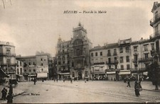 CPA 34 - BEZIERS (Hérault) - Place de la Mairie