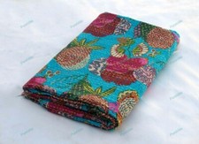 Coton Vintage Lit Chemin Motif