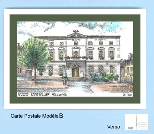 26305 carte postale - b,