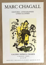 Marc Chagall Original Offset