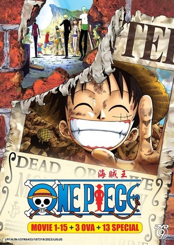 Dvd anime one piece - dvd, complete