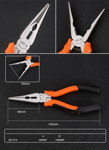 Pince bec long 165mm - pince,