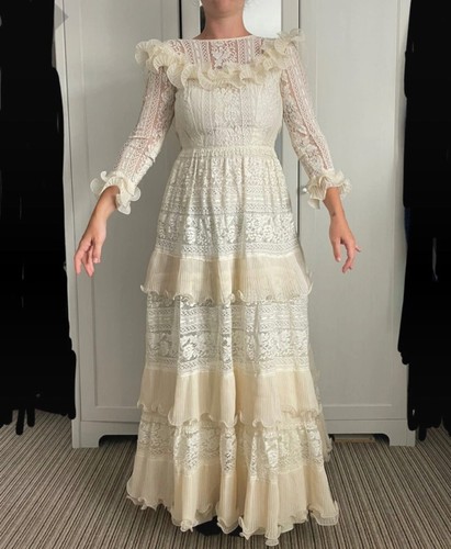 Robe mariée vintage à - robe,