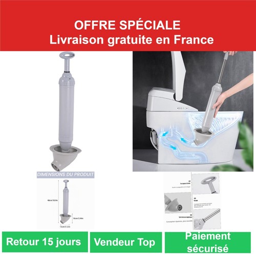 Déboucheur toilette air - déboucheur,