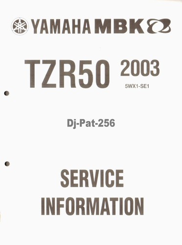 Brochure moto yamaha mbk - moto,