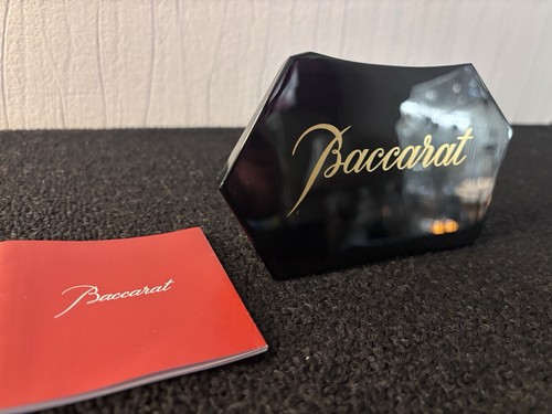 Bloc présentoir noir baccarat - bloc,