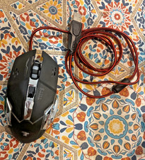 Souris Gaming Filaire RGB – Haute Précision 6400 DPI – Ergonomique Pro Gamer PC